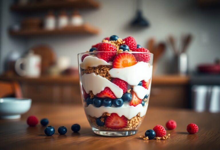 10-Minute Greek Yogurt Parfait