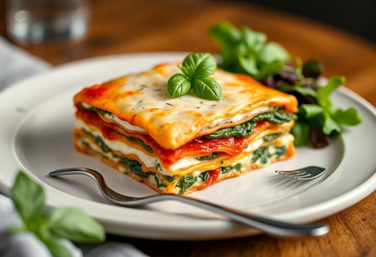 No-Boil Lasagna with Spinach and Ricotta